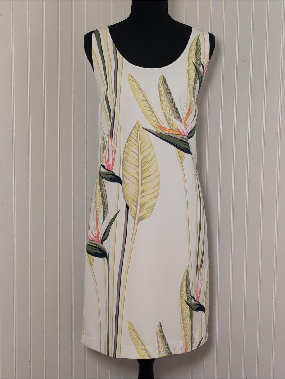 NWT Ann Taylor Sleeveless Floral Sheath Dress Size 6 Summertime Chic